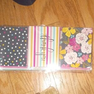 Carlton Cards Multicolor Thank You Card Set